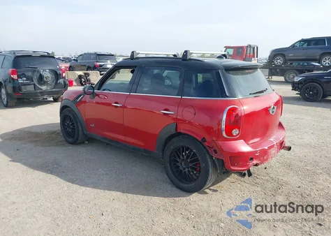2013 Mini Countryman Cooper S из США, поврежденный, VIN WMWZC5C56DWP31910